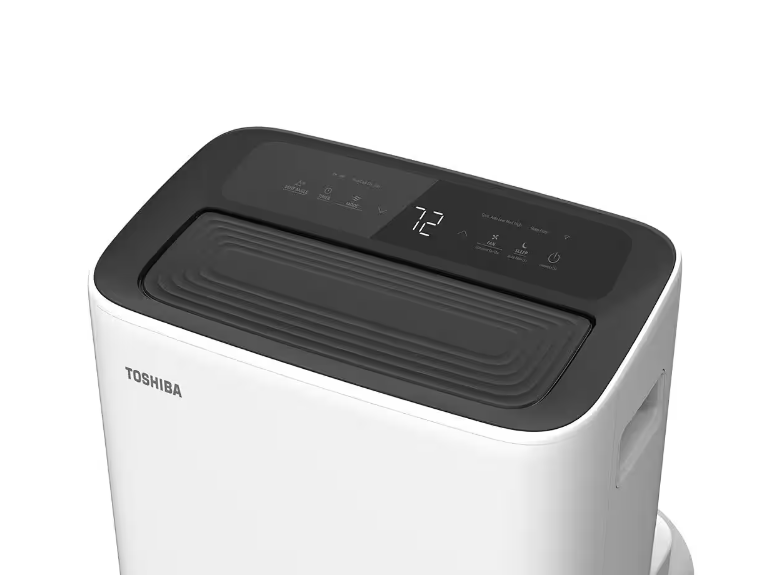 Toshiba Portable Air Conditioner 8,000 BTU (12,000 BTU ASHRAE) 115-Volt Smart Wi-Fi Portable Air Conditioner for upto 350 sq. ft