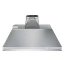 GE 36 in. Smart Insert Range Hood with Light in Stainless Steel