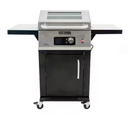 Even Embers Outdoor Electric Grill in Black with Stainless Steel Lid and Control Panel (Local Pickup Only)