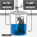 Everbilt 1/2 HP Aluminum Submersible Sump Pump Vertical Switch