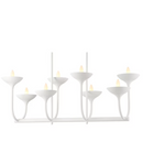 Minka Lavery Ryton 8 -Light Matte White Steel Chandelier