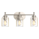 Kohler Orime Three-light Flared Glass Shade Wall Sconce