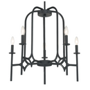 Minka Lavery Muncie 25" Wide Taper Candle Style Chandelier