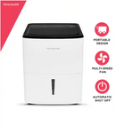 Frigidaire 35 pt. 550 sq.ft. Moderate Humidity Dehumidifier with Bucket in. White