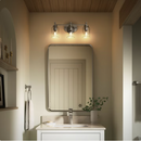Kohler Orime Three-light Flared Glass Shade Wall Sconce