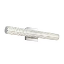 Artika Exalto 27 in. 1-Light Chrome LED Vanity Light Bar