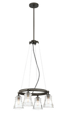 Minka Lavery Graham Avenue 4 Light 20" Wide Ring Chandelier
