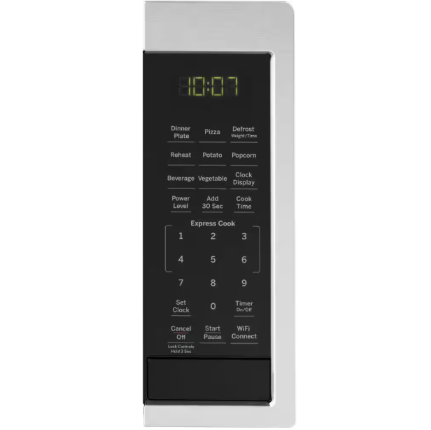 GE 0.9 cu. ft. Smart Countertop Microwave in Stainless Steel with Scan to Cook Technology