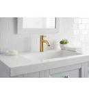 Glacier Bay Ryden Single Hole Single-Handle Bathroom Faucet in Brushed Gold