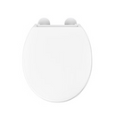 Kohler Border Elevated Quiet-close Toilet Seat Round