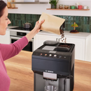 Bosch 500 Series Fully Automatic Espresso and Coffee Machine, Dark Silver TPU40508