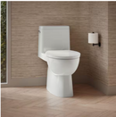 KOHLER Reach 12 in. Rough In 1-Piece 1.28 GPF Single Flush Elongated Toilet in White Seat Included(Local Pickup Only)