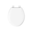 KOHLER Cachet Round Antimicrobial, Soft Close Toilet Seat in White
