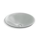 KOHLER K-7806-95 Carillon Round Wading Pool Vessel Bathroom Sink, White