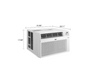 LG 14,000 BTU 115V Window Air Conditioner Cools 700 sq. ft. with Wi-Fi, Remote and in White