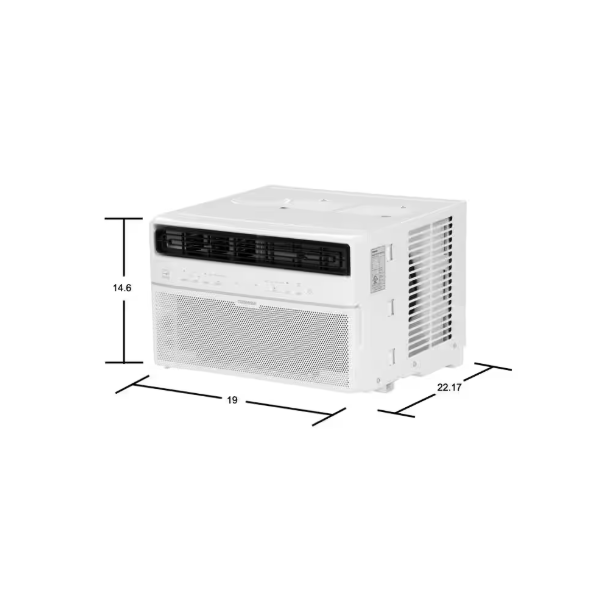 Toshiba 12,000 BTU 115-Volt Smart Wi-Fi Touch Control Window Air Conditioner with Remote for upto 550 sq. ft.