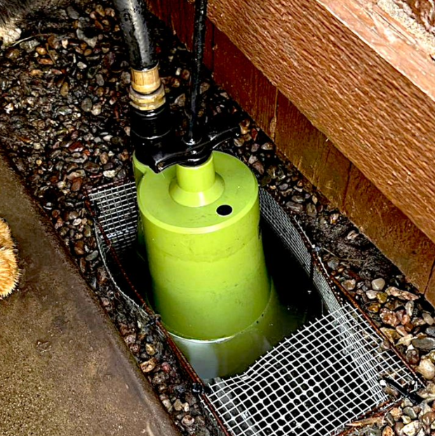 DRUMMOND 1/6 HP Submersible Utility Pump, 1600 GPH, 25 ft. Head Lift, 120V Water Pump for Basements, Pools & Flooded Areas