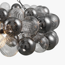 Constantine 3 - Light Dimmable Glass Globe Bubble Chandelier(Local Pickup Only)