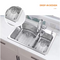 Glacier Bay Bratten 33 in. Drop-In 60/40 Double Bowl 18 Gauge Stainless Steel Kitchen Sink with Pull-Down Faucet