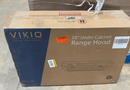 VIKIO 30 in. 900 CFM Ducted Under Cabinet Range Hood in Stainless Steel with 3 -Way Venting and Removable LED