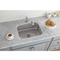 Elkay Avenue Undermount Stainless Steel 24 in. Single Bowl Kitchen Sink