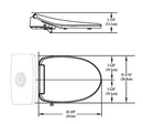 Moen 5-Series Premium Electronic Add-On Bidet Toilet Seat