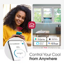 LG 8,000 BTU 115V Window Air Conditioner Cools 350 Sq. Ft. with Dual Inverter, Wi-Fi Enabled and Remote in White (Local Pickup Only)