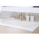 Glacier Bay Ryden Single Hole Single-Handle Bathroom Faucet in Brushed Gold