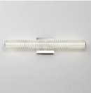 Artika Exalto 27 in. 1-Light Chrome LED Vanity Light Bar