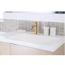 Glacier Bay Ryden Single Hole Single-Handle Bathroom Faucet in Brushed Gold