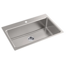 Kohler Provo 33" Dual Mount Single-bowl Workstation Kitchen Sink Kit