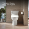 Kohler Purewash E815 Electric Bidet Seat for Round Toilet in White 28118-0