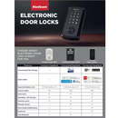 Kwikset HALO Satin Nickel Single-Cylinder Keypad Electronic Smart Lock Deadbolt Featuring SmartKey, Touchscreen and WiFi