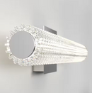 Artika Exalto 27 in. 1-Light Chrome LED Vanity Light Bar