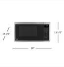 GE® 0.9 Cu. Ft. Capacity Built-In Microwave Oven