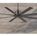MINKA-AIRE Xtreme H2O 52 in. Indoor/Outdoor 6-Fan Speeds Ceiling Fan in Smoked Iron with Remote Control