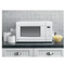 GE 1.4 cu. ft. 1100-Watt Countertop Microwave in White