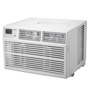 Whirlpool 15,000 BTU 115V Window AC w/ Remote Control for Rooms up to 700 Sq. Ft. LCD Display Auto-Restart Timer White