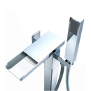 OVE Decors Infinity Freestanding Waterfall Spout Bathtub Faucet