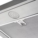 Stainless steel under cabinet range hood with washable aluminum filter