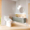 TOTO Washlet KC2 installed in a modern bathroom