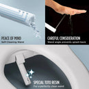 TOTO Washlet KC2 round bidet toilet seat self-cleaning wand and warm water cleansing