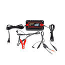 VIKING 4 Amp Battery Charger with Battery Clamps