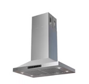 VIKIO 30 Inch Convertible Island Range Hood Stainless Steel Front View
