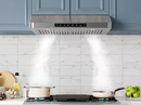 VIKIO 900 CFM kitchen range hood with LED lighting and powerful ventilation
