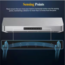 VIKIO ducted under cabinet range hood airflow and smoke extraction performance