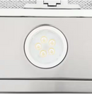 Vissani 320 CFM under cabinet range hood with bright LED lights