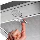 Vissani under cabinet range hood with charcoal filter for ductless ventilation