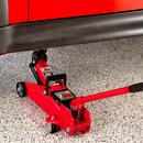 2 ton low profile floor jack lifting car for tire change and roadside repair with heavy duty steel construction