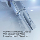 precision bidet nozzle with controlled water pressure and spray direction